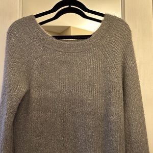 Grey girls Abercrombie sweater size 13-14 good condition